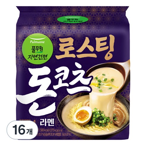 풀무원 로스팅 돈코츠 라멘, 16개