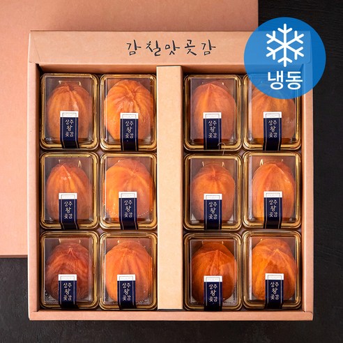 감칠맛 상주 자연 그대로 곶감 세트 2호 (냉동), 750g(12과), 1개