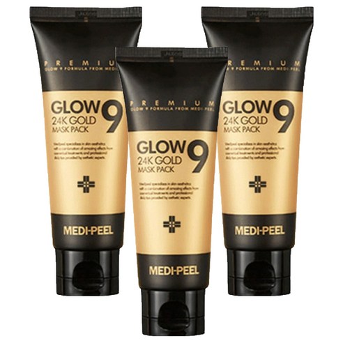 메디필 글로우9 24K 골드 마스크팩 100ml, 1개입, 3개