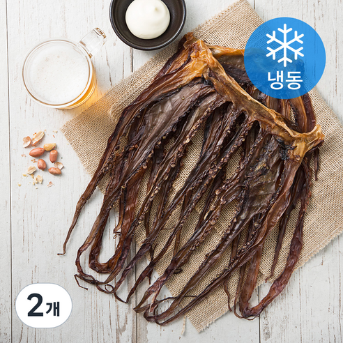 눌린오징어다리 (냉동), 350g, 2개