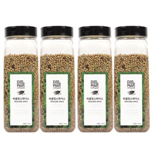 목화 피클링스파이스, 450g, 4개