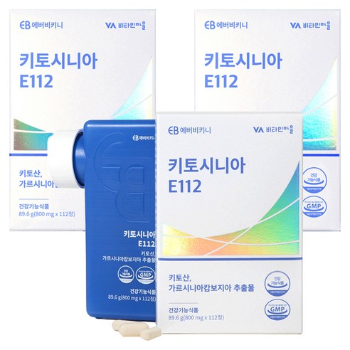 에버비키니 키토시니아 E112, 112정, 3개