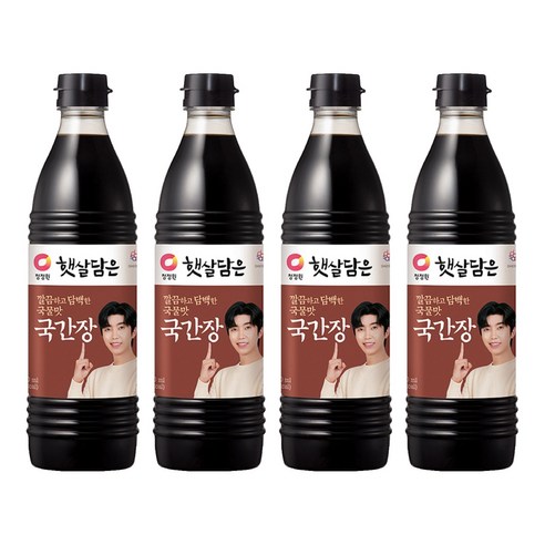 햇살담은 국간장, 840ml, 4개