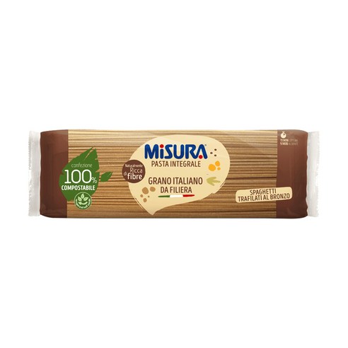 MISURA 통밀 스파게티, 500g, 1개