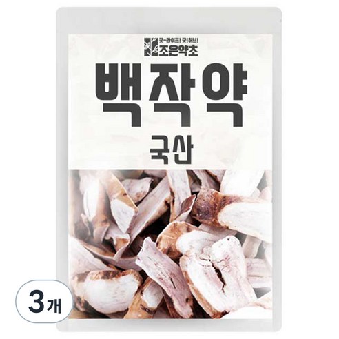 조은약초 백작약, 300g, 3개