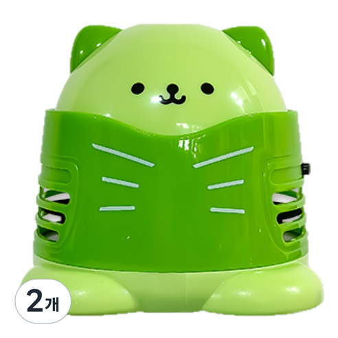 아이비스 고양이 데스크 청소기 2 SP 12152, 그린, 2개
