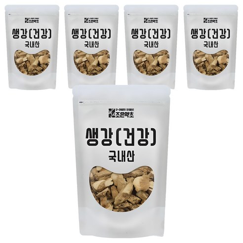조은약초 말린 생강 건강, 150g, 1개입, 5개