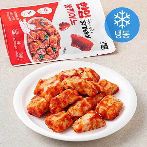 육식토끼 한입 닭가슴살 볼케이노 (냉동), 100g, 1개입, 10개