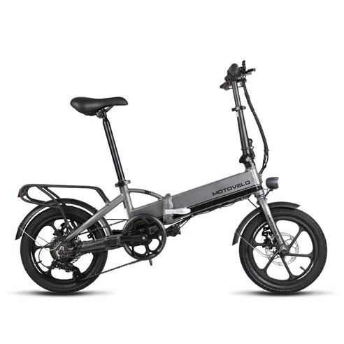 모토벨로 T5 접이식 전기자전거 350W, 티탄 그레이, 알루미늄