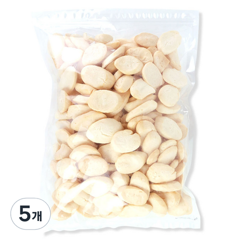 우리가스토리 쌀떡국튀밥 떡뻥 뻥튀기, 400g, 5개