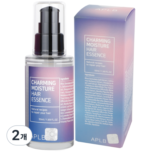 에이플비 차밍 모이스처 헤어에센스, 50ml, 2개