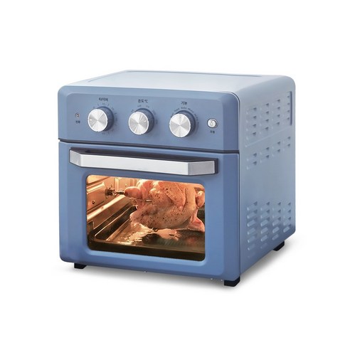 재원전자 스마트 에어프라이어 오븐 18L, FM1800(블루)