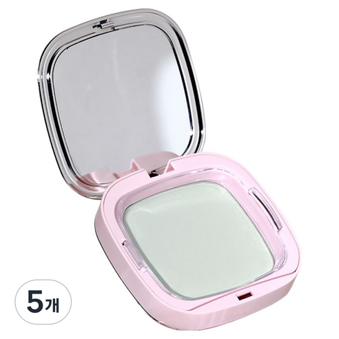 투크 수채화 꽃잎 파우더 13g, 01 스프링 그린, 5개
