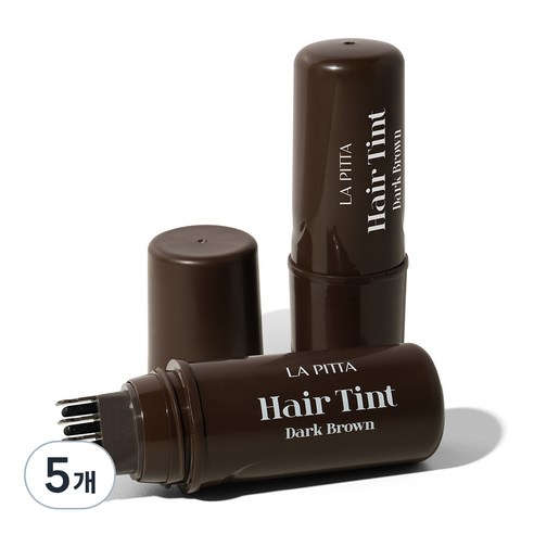 라피타 새치커버 타투 헤어틴트 10ml, 다크브라운, 5개