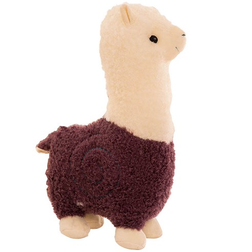 네이처타임즈 복슬복슬 알파카 인형, 퍼플, 28cm