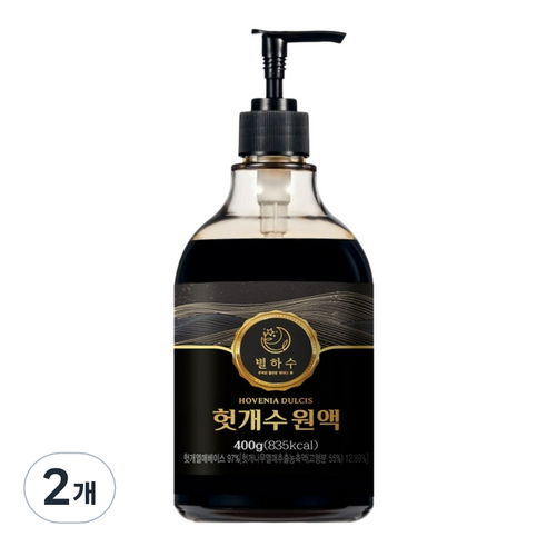별하수 헛개수 원액 400g, 2개