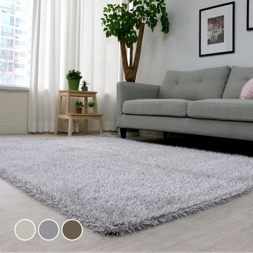 포근함과 스타일을 동시에 갖춘 럭셔리 샤기 카펫