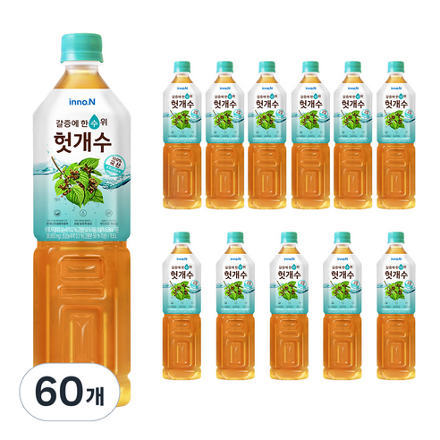 CJ헬스케어 헛개수, 1.5L, 60개