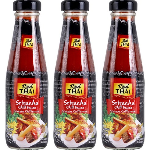리얼타이 스리라차핫칠리, 180ml, 3개