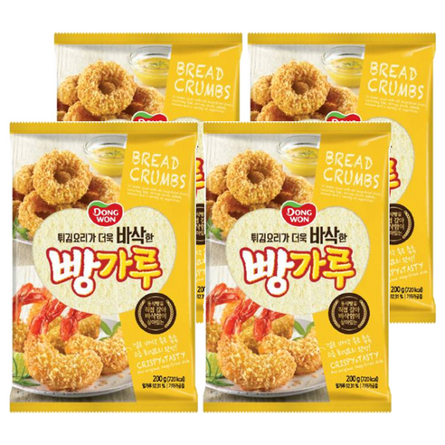 동원 빵가루, 4개, 200g