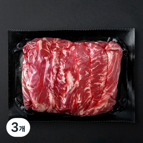 호주산 갈비살 메가 구이용 (냉장), 700g, 3개