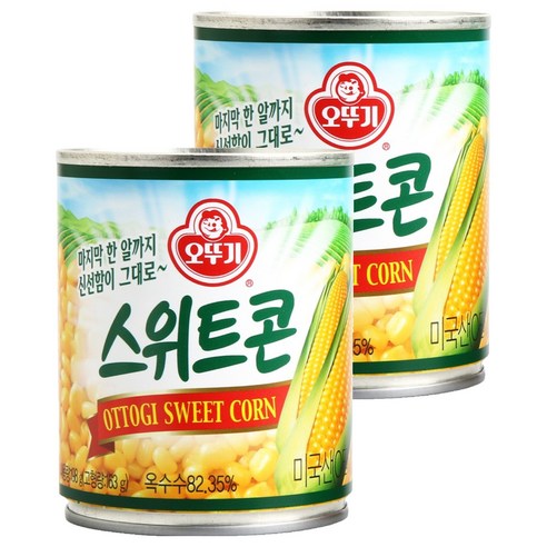 달콤함이 가득한 식탁의 동반자, 오뚜기 스위트콘 통조림의 매력 탐구 옥수수캔