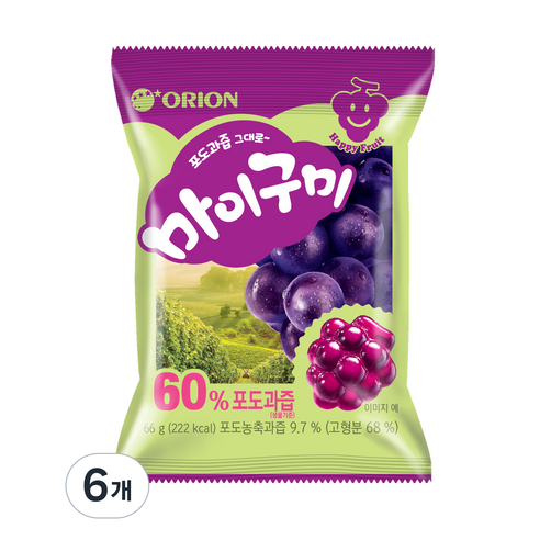 마이구미, 66g, 6개