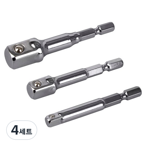 썬키 소켓아답터 3종 세트 SSA-3S, 4세트