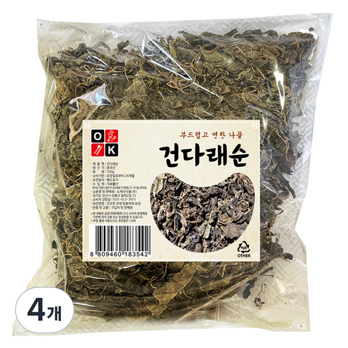 오케이 건다래순, 4개, 100g