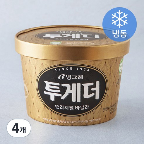 빙그레 투게더 오리지널 바닐라 아이스크림 (냉동)