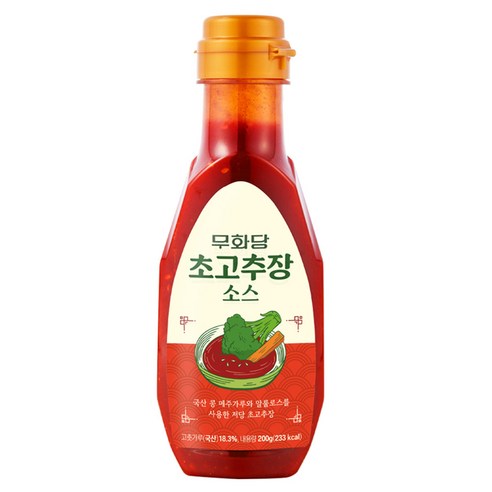 무화당 알룰로스 초고추장, 220g, 1개 회초장 Best Top5