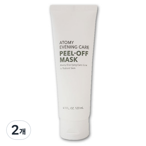애터미 이브닝 케어 필오프 마스크, 2개, 120ml