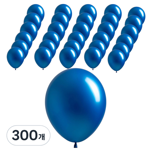 조이벌룬 풍선 30cm, 펄블루, 300개
