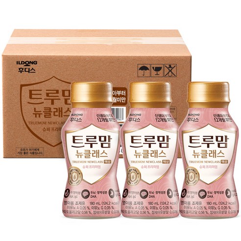 일동후디스 트루맘 뉴클래스 액상분유 1단계 180ml, 24개