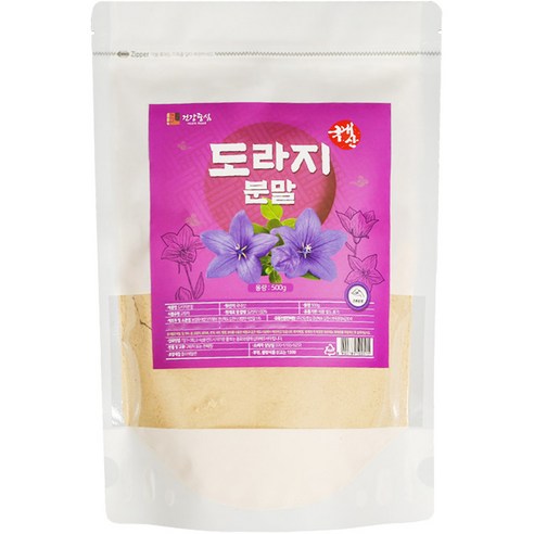 건강중심 약도라지 분말, 1개, 500g