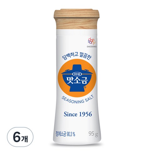 미원 맛소금, 95g, 6개