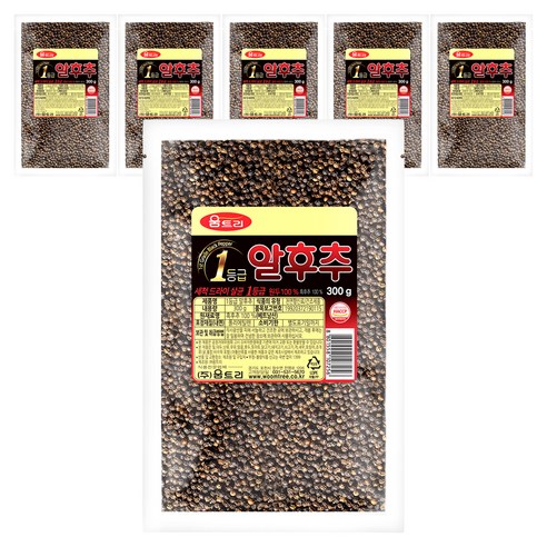 움트리 알후추, 300g, 6개