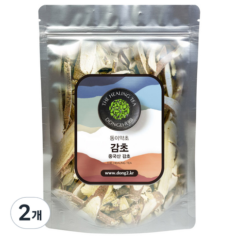 동이약초 감초, 250g, 2개