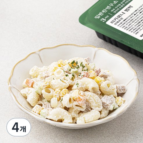 집반찬연구소 마카로니 범벅, 120g, 4개