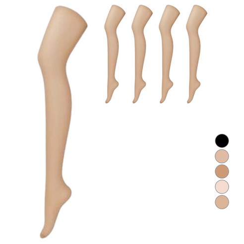 비비안 여성용 20D 고탄력 팬티 스타킹 5p