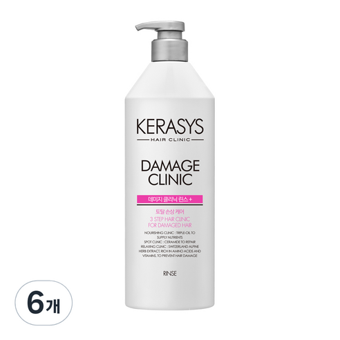 케라시스 데미지 클리닉 단백질 컨디셔너 폴로럴파우더향, 750ml, 6개