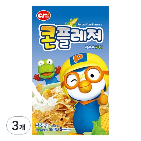 씨알로 뽀로로 콘플레져 시리얼, 560g, 2개