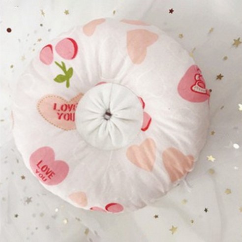 핑키펫 스노우 반려동물 도넛 쿠션 넥카라, YN02