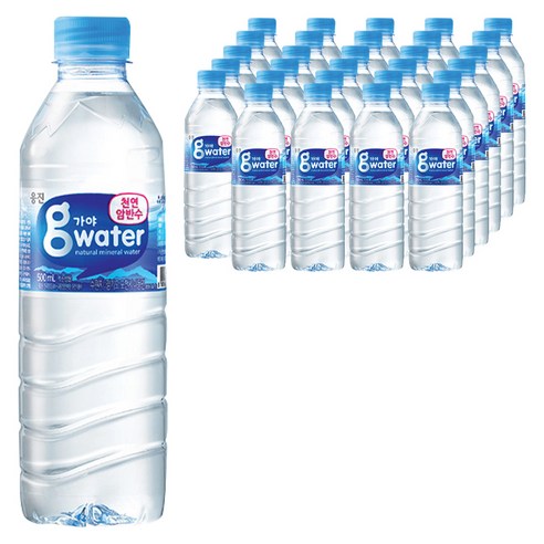 웅진 가야워터 생수, 500ml, 1998