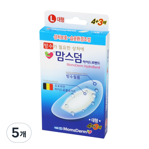 맘스덤 하이드로 밴드, 7개입, 5개