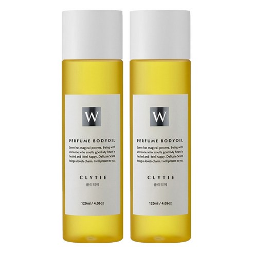 화이트센트 향기좋은 모이스처 마사지 바디오일 클리티에, 120ml, 2개