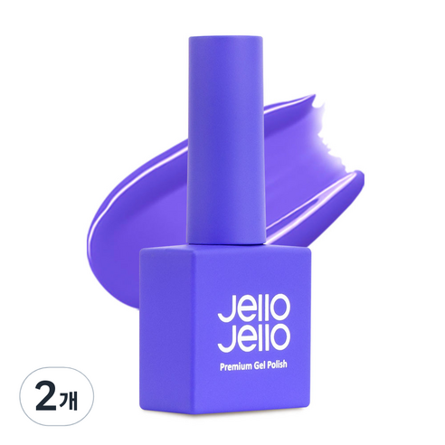 젤로젤로 네온 컬러젤 젤네일 폴리쉬, JN-12 엔조이퍼플, 10ml, 2개