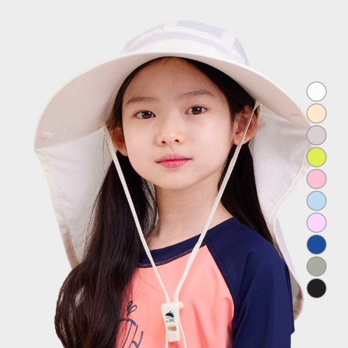 햇볕 아래 우리 아이, 피부 걱정 없이 뛰어놀게 해주는 마법! 유아여름모자