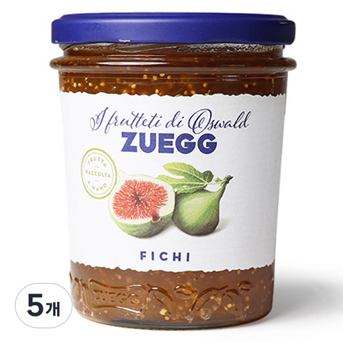 주에그 무화과잼, 330g, 5개