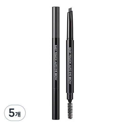 토니모리 이지터치 오토 아이브로우 0.4g, 02 그레이, 5개